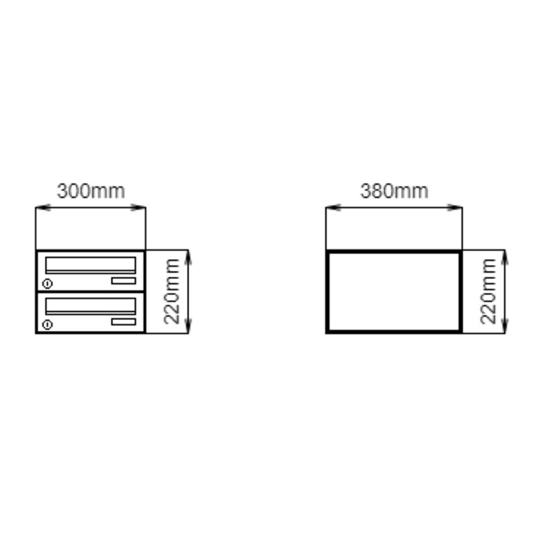 Postilokerikko H300-1 1x2